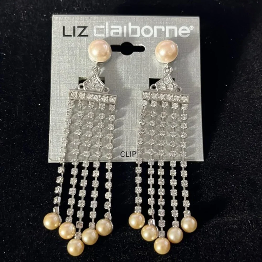 Liz Claiborne Clip On Earrings